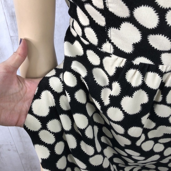 ❌SOLD❌ [Anthropologie] Notched Dot Polka Dot Dress - Picture 6 of 8